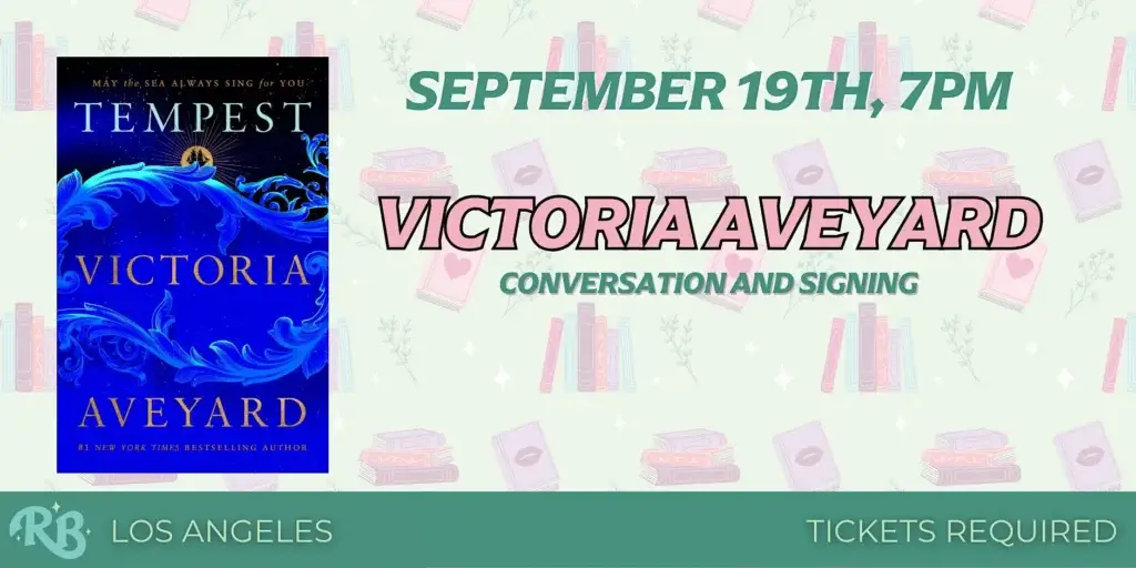 Victoria Aveyard LA Event for TEMPEST